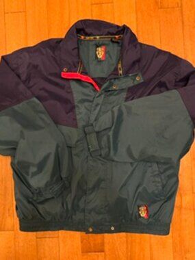 Vintage Sun Ice Colour Block Windbreaker Jacket